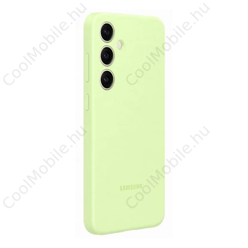 Samsung Galaxy S24 Plus szilikon gyári tok, Világos zöld, EF-PS926TGEG