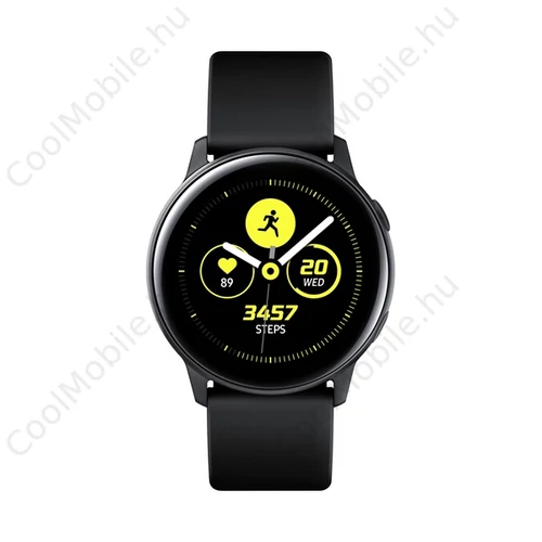Samsung R500 Galaxy Watch Active okosóra, fekete