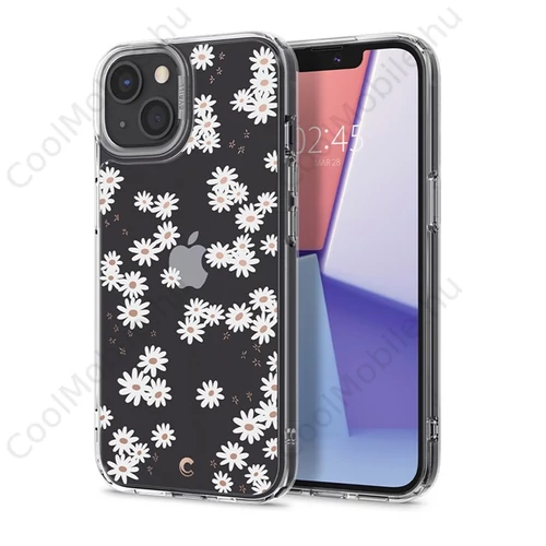 Cyrill by Spigen Apple iPhone 13 mini Cecile tok, White Daisy