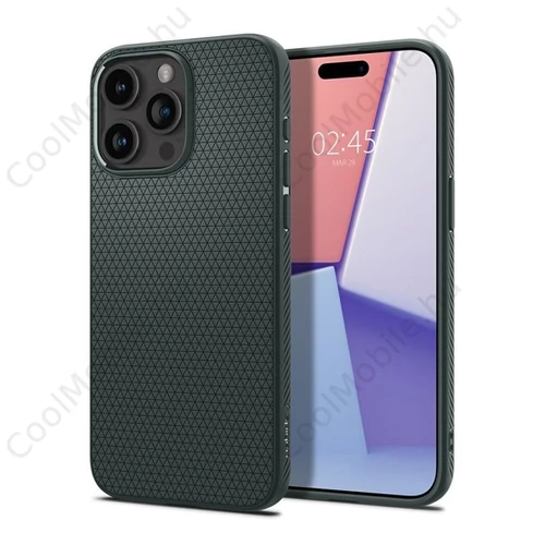 Spigen Liquid Air Apple iPhone 15 Pro Max tok, zöld ACS06564