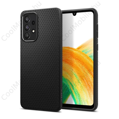 Spigen Liquid Air Samsung Galaxy A33 5G Matte Black tok, fekete