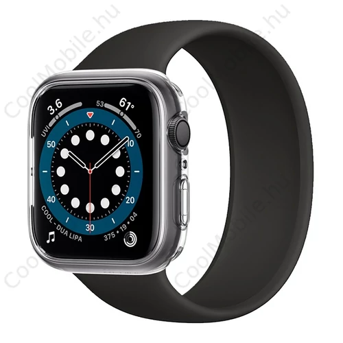 Spigen Liquid Crystal Apple Watch S7 (45mm)S6/S5/S4/SE 44mm Crystal Clear tok, átlátszó