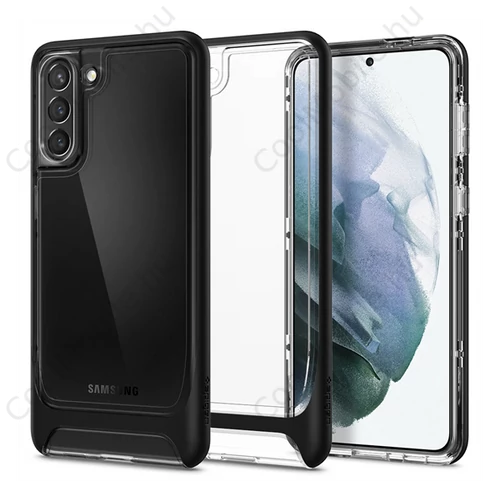 Spigen Neo Hybrid Crystal Samsung G996 Galaxy S21+ tok, Black, fekete