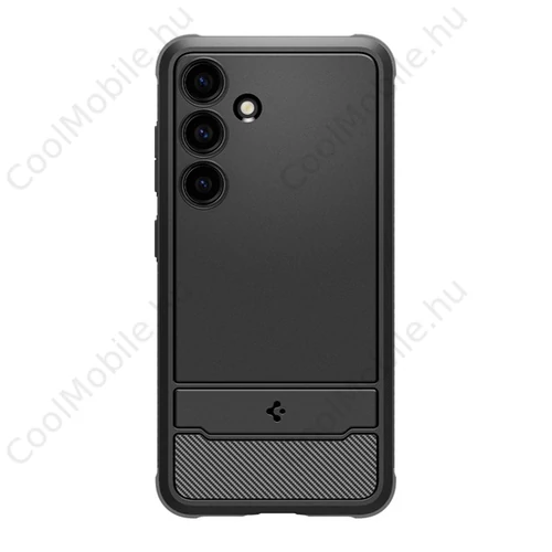 Spigen Rugged Armor Samsung Galaxy S24 tok, Matte Black, fekete
