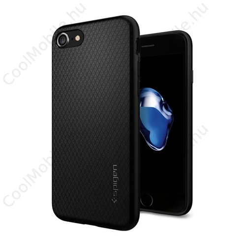 Spigen Liquid Armor Apple iPhone SE 2022/2020/8/7 Black tok, fekete