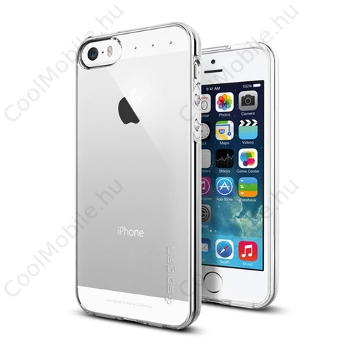 Spigen Liquid Armor Apple iPhone SE/5s/5 Crystal Clear tok, átlátszó