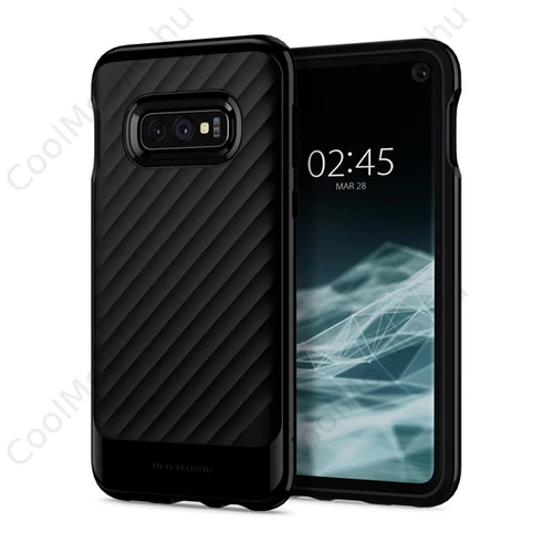 Spigen Neo Hybrid Samsung Galaxy S10e Midnight Black tok, fekete