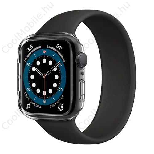 Spigen Thin Fit Apple Watch S4/S5/S6/SE 40mm Crystal Clear tok, átlátszó