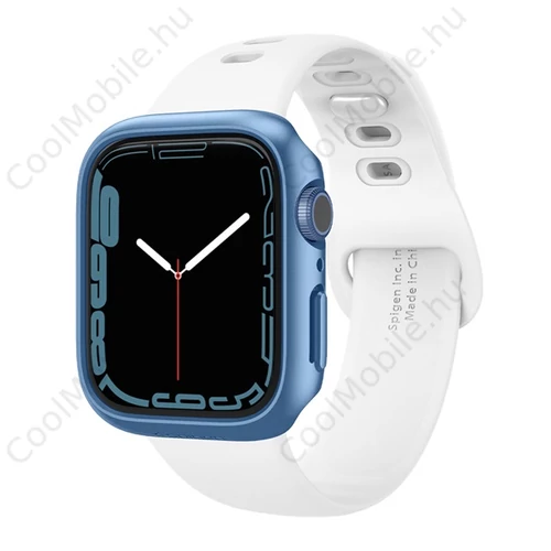 Spigen Thin Fit Apple Watch S7 41mm Kék tok