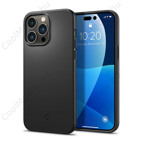 Spigen Thin Fit Apple iPhone 14 Pro Max Black tok, fekete