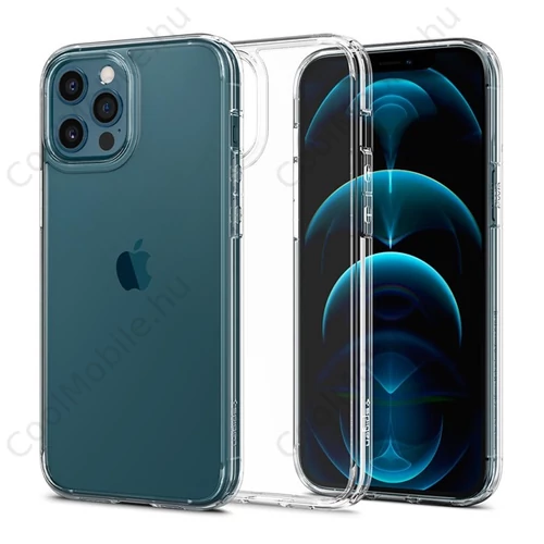 Spigen Ultra Hybrid Apple iPhone 12/12 Pro Crystal Clear tok, átlátszó