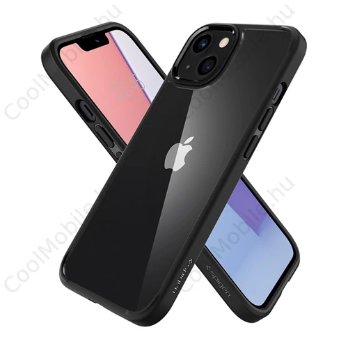 Spigen Ultra Hybrid Apple iPhone 13 mini Matte Black tok, fekete