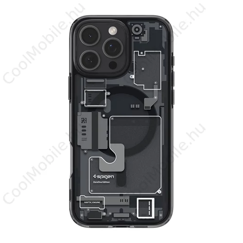 Spigen Ultra Hybrid Magfit Apple iPhone 16 Pro tok, Zero One MagSafe, fekete ACS08135