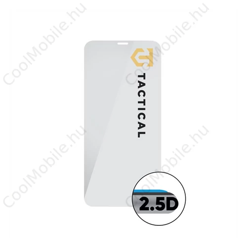 Tactical Glass Shield 2.5D Apple iPhone 11/XR kijelzővédő üvegfólia, átlátszó