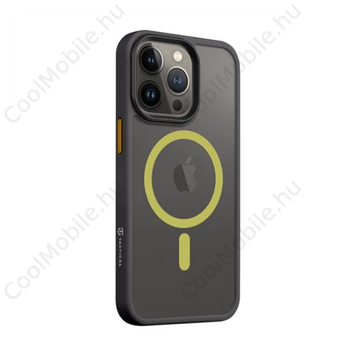 Tactical MagForce Hyperstealth 2.0 Apple iPhone 13 Pro Magsafe tok, fekete/sárga