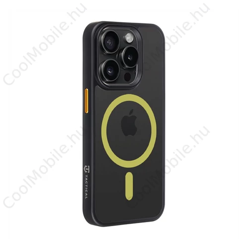 Tactical MagForce Hyperstealth 2.0 Apple iPhone 15 Pro tok, fekete/sárga