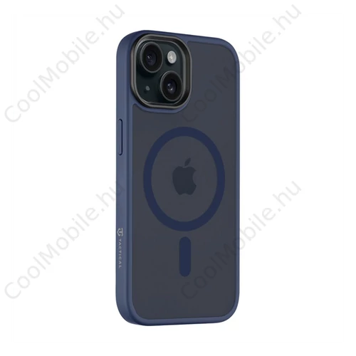 Tactical MagForce Hyperstealth Apple iPhone 15 Magsafe hátlap tok, sötétkék