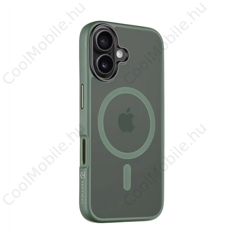Tactical MagForce Hyperstealth Apple iPhone 16 Forest MagSafe hátlap tok, zöld