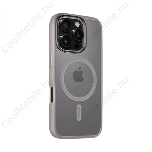 Tactical MagForce Hyperstealth Apple iPhone 16 Pro MagSafe hátlap tok, világos szürke