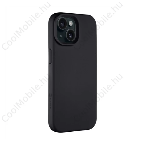 Tactical MagForce Velvet Smoothie Apple iPhone 15 MagSafe tok, Asphalt, fekete