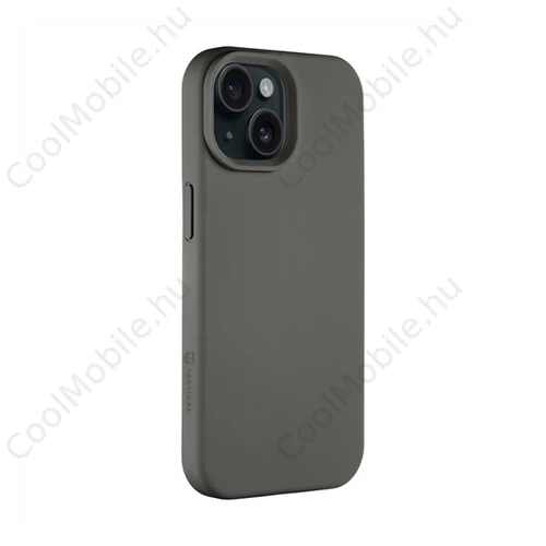 Tactical MagForce Velvet Smoothie Apple iPhone 15 MagSafe tok, Bazooka, szürke
