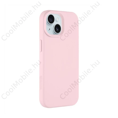 Tactical MagForce Velvet Smoothie Apple iPhone 15 MagSafe tok, Pink Panther, halvány rózsaszín