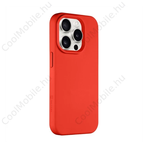 Tactical MagForce Velvet Smoothie Apple iPhone 15 Pro MagSafe tok, Chili, piros