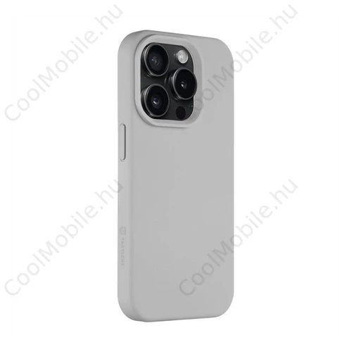 Tactical MagForce Velvet Smoothie Apple iPhone 15 Pro MagSafe tok, Foggy, világosszürke