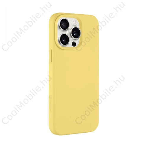 Tactical MagForce Velvet Smoothie Apple iPhone 15 Pro Max MagSafe tok, Banana, sárga
