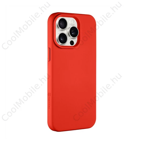 Tactical MagForce Velvet Smoothie Apple iPhone 15 Pro Max MagSafe tok, Chili, piros