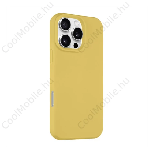 Tactical MagForce Velvet Smoothie Apple iPhone 16 Pro Max MagSafe tok, Banana, sárga