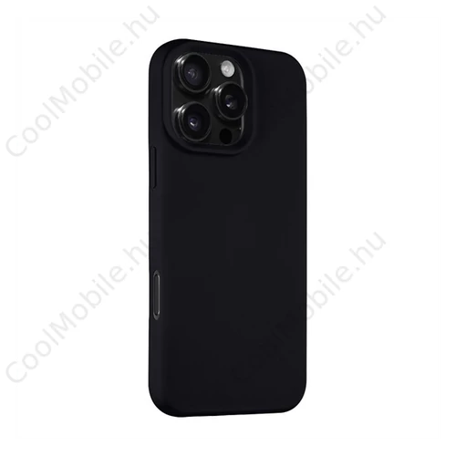 Tactical Velvet Smoothie Apple iPhone 16 Pro Max tok, Asphalt, fekete