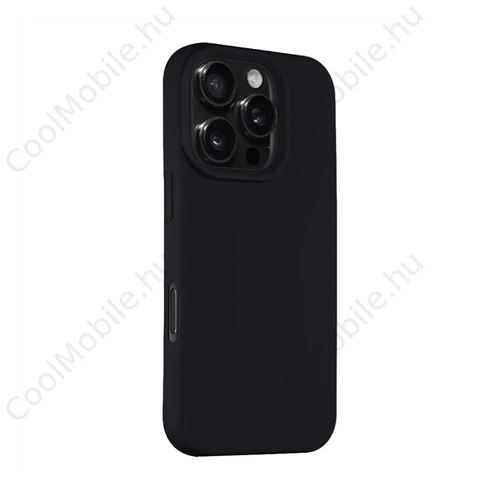 Tactical Velvet Smoothie Apple iPhone 16 Pro tok, Asphalt, fekete