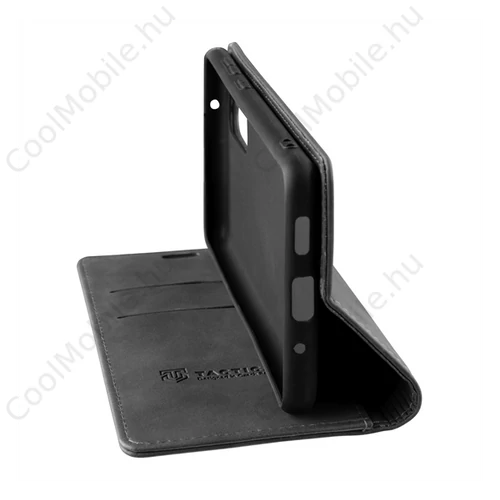 Tactical Xproof Xiaomi Redmi Note 12 5G flip/oldalra nyíló tok, fekete