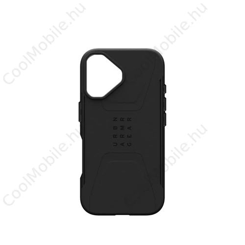 UAG Civilian Apple iPhone 16 MagSafe kompatibilis tok, fekete