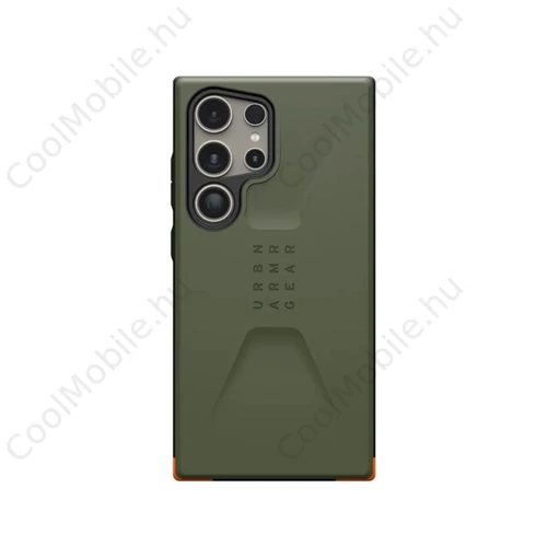 UAG Civilian Samsung Galaxy S24 Ultra tok, Olive zöld