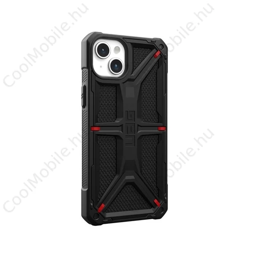 UAG Monarch Apple iPhone 15 Plus hátlap tok, kevlár fekete