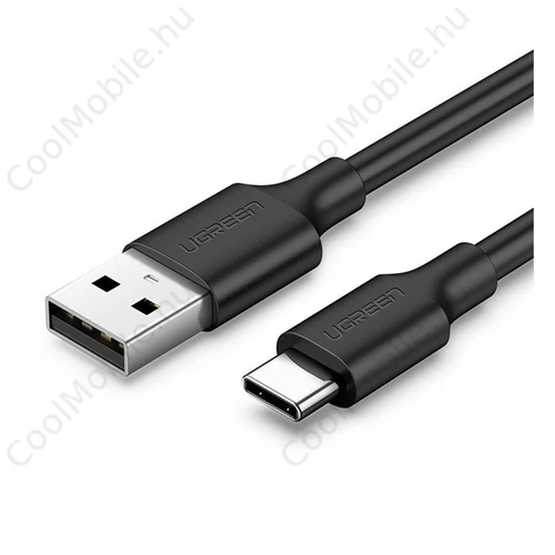 Ugreen Type-C / USB gyorstöltő- és adatkábel, 1m, fekete