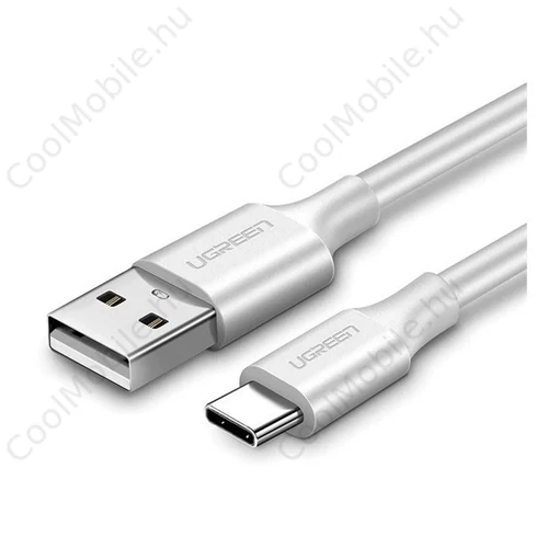 Ugreen Type-C / USB gyorstöltő- és adatkábel, 2m, fehér
