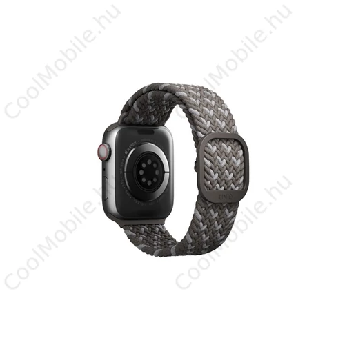 Uniq Aspen Designer Edition fonott szíj Apple Watch 42/44/45/49mm, szürke