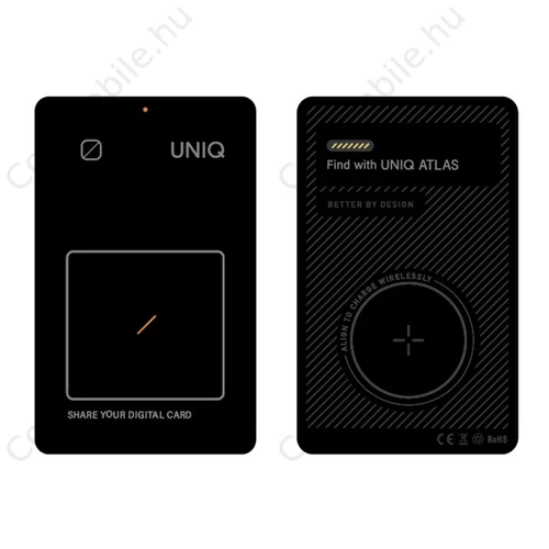 Uniq Atlas NFC kompatibilis kártya olvasó, grafit 