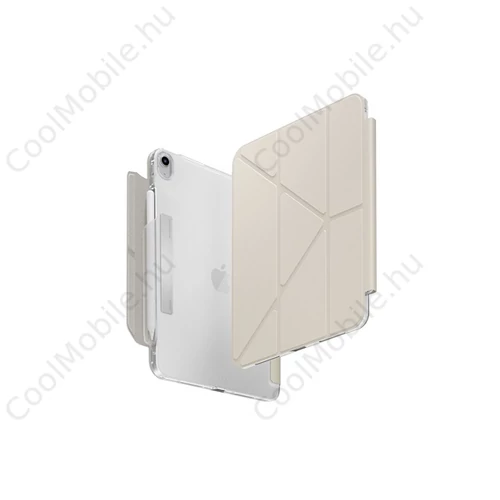 Uniq Camden Click Apple iPad Air 13" (2024) műanyag tok, bézs