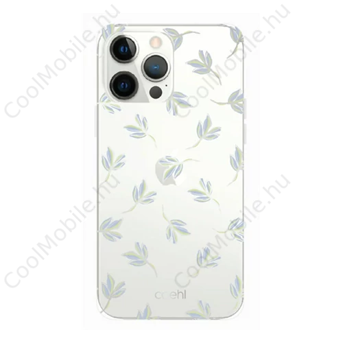 Uniq Coehl Fleur Apple iPhone 13 Pro, szilikon tok, kék