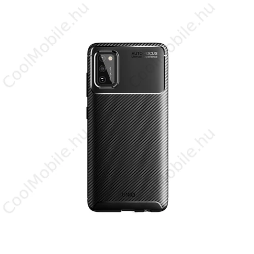Uniq Hexa Samsung Galaxy S21+, szilikon tok, fekete