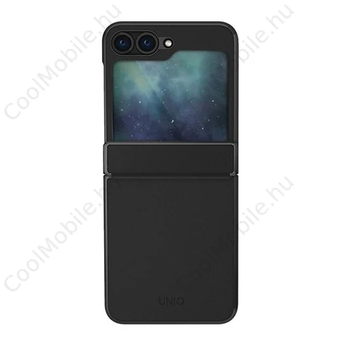 Uniq Hybrid Ora Samsung Galaxy Z Flip6 tok, fekete
