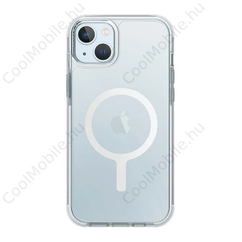 Uniq Combat Maglick Apple iPhone 15 Magsafe szilikon tok, fehér