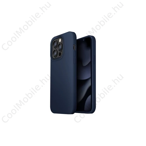 Uniq Lino Apple iPhone 13 Pro, szilikon tok, kék