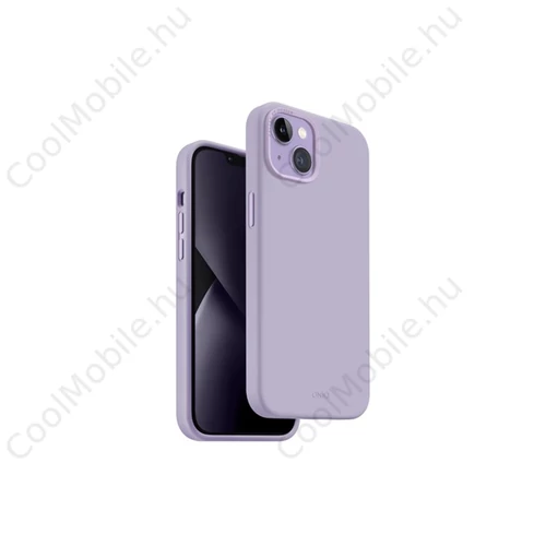 Uniq Lino Apple iPhone 14 Plus, szilikon tok, lila