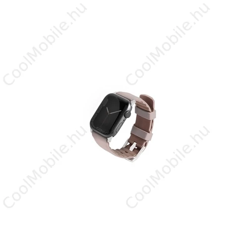 Uniq Linus Airosoft Apple Watch 38/40/41mm szilikon szíj, rózsaszín