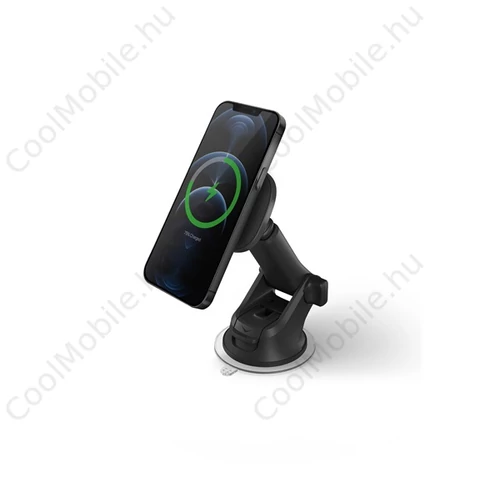 Uniq Magneo Air autós tartó vezeték nélküli wireless Magsafe töltő, szellőzőrácshoz, szélvédő, szürke